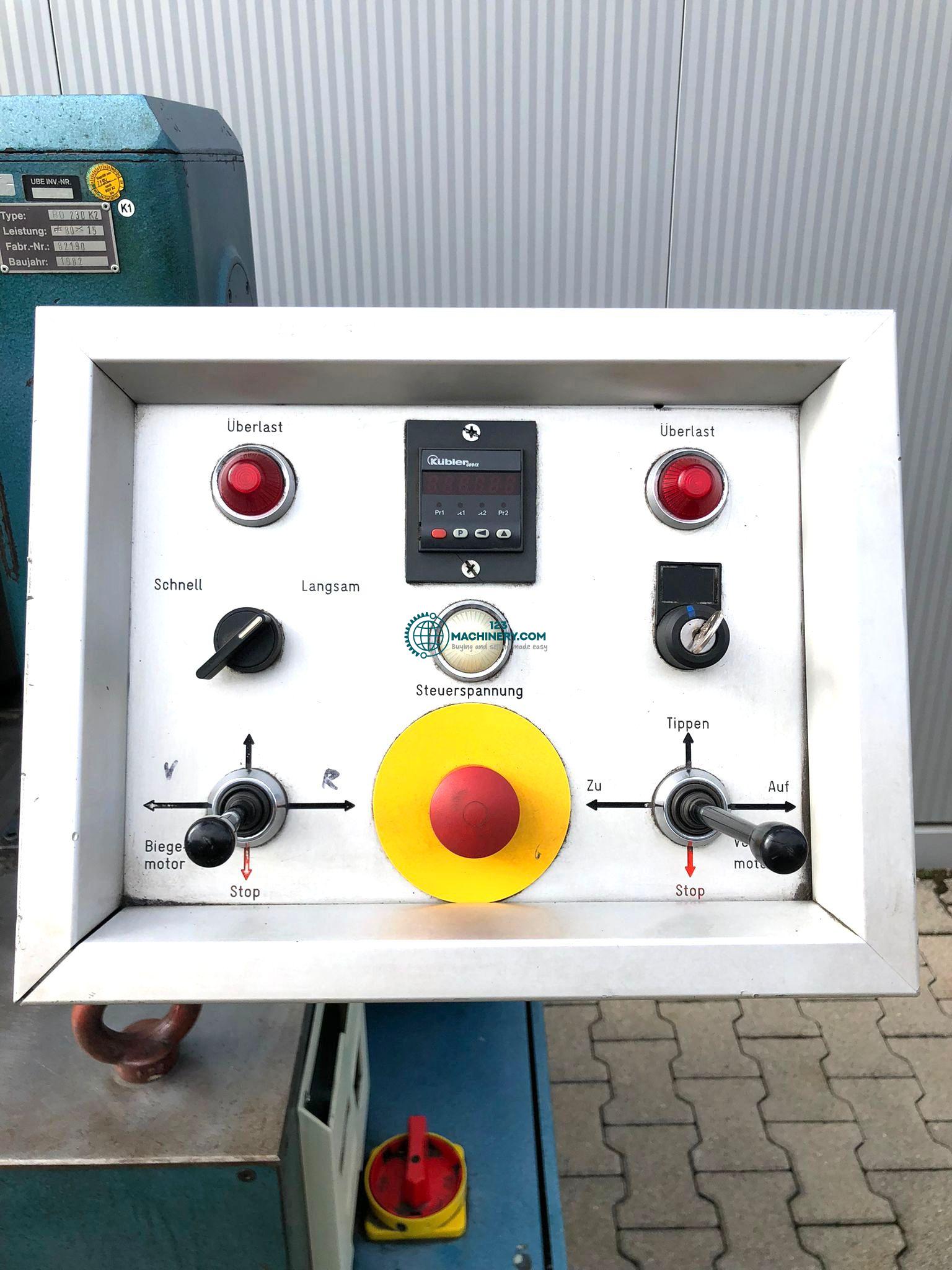 HERKULES BO 230 K2 / Ring - Rofilbiegemaschine incl. Walzens